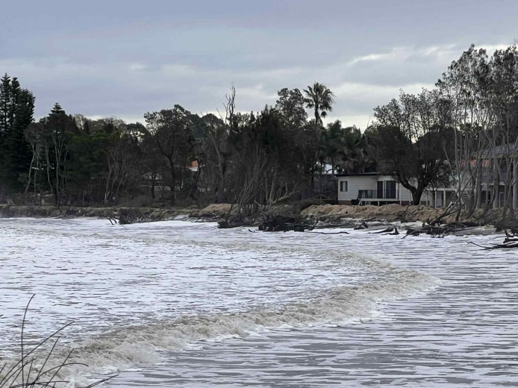 High tide at Surfside this year
