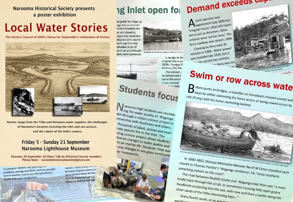 Narooma water stories on show in Lighthouse Museum