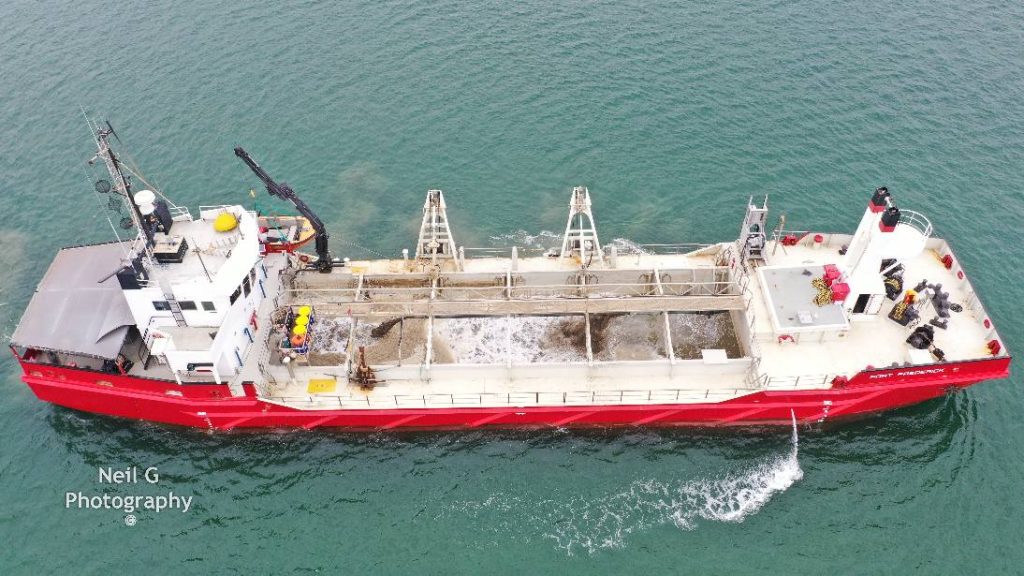 Transport for NSW sand dredging Batemans Bay